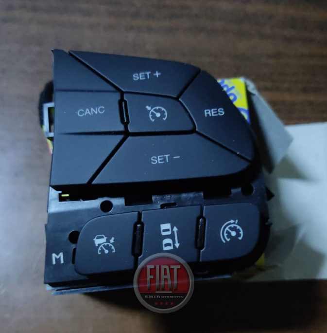 FIAT EGEA CROSS HIZ SABITLEME KUMANDA DUGMESI CRUISE CONTROL BEYAZ 735680971