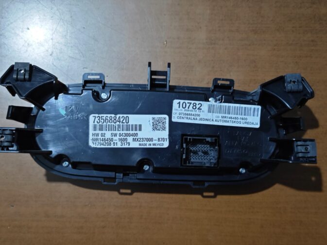 Fiat 500L Klima Kalorifer Kumanda Kontrol Paneli 735688420 - Görsel 2