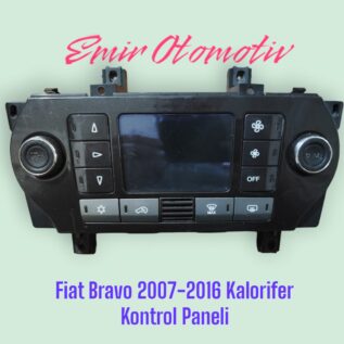 Fiat Bravo Kalorifer Kontrol Paneli Dijital Klimalı 735482711