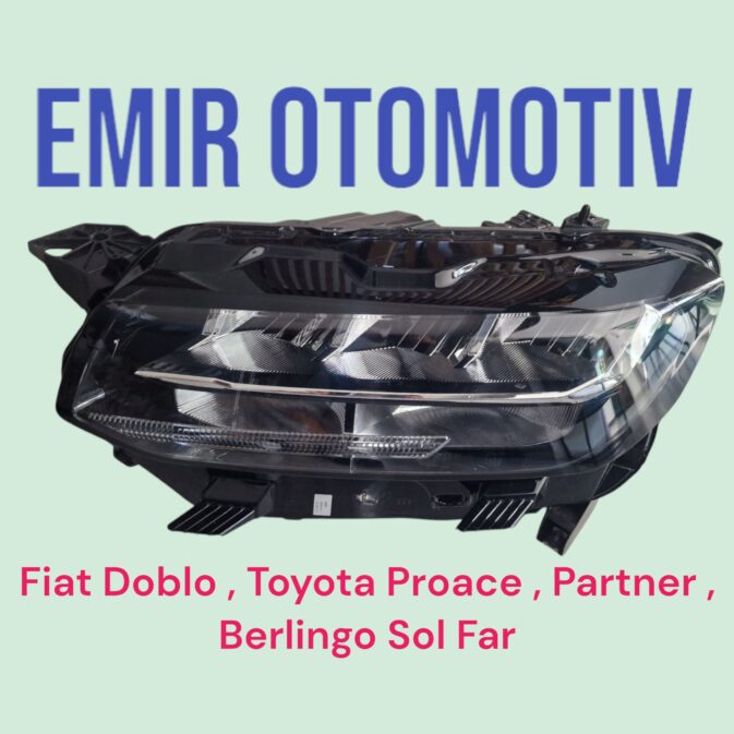 FIAT DOBLO - TOYOTA PROACE - PARTNER - BERLINGO SOL FAR 9864530680